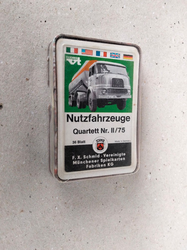 Kartenspiel quartett lkw - kartenspiel,